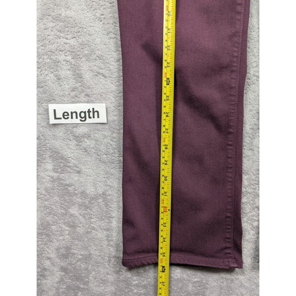 Gloria Vanderbilt Marilyn Straight Jeans Womens Size 10 30 Waist Plum Casual - Picture 6 of 9